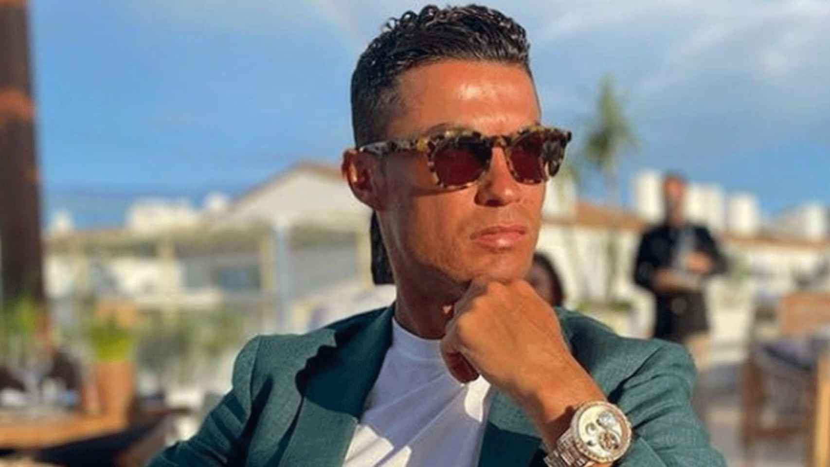 Cristiano Ronaldo visita el restaurante GODAI en Menorca /INSTAGRAM