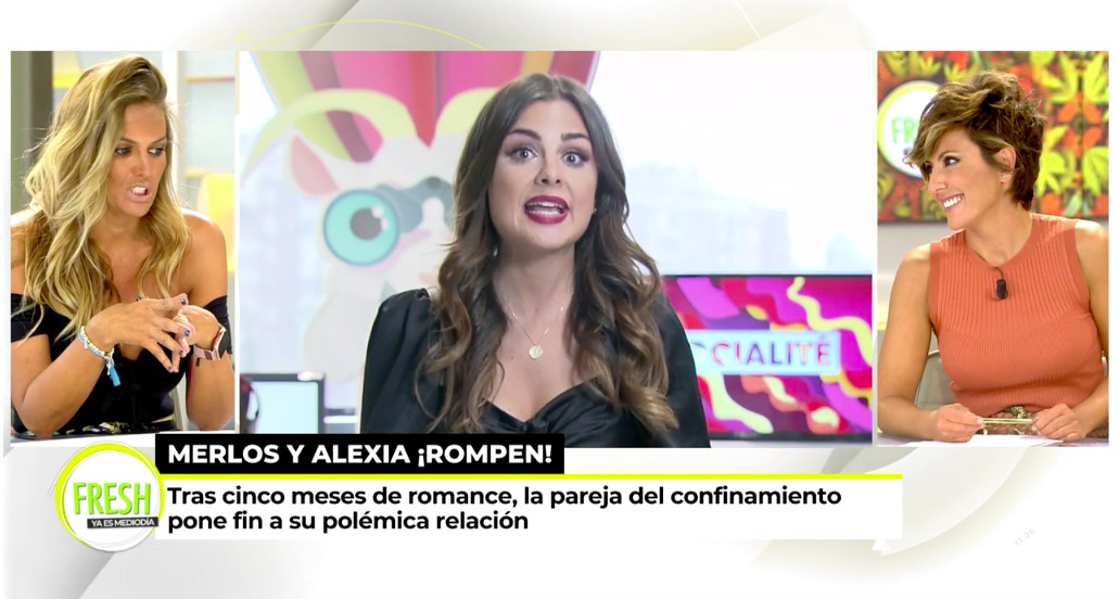 Marta López habla de la separación de Alfonso Merlos y Alexia Rivas en 'Ya es mediodía' / MEDIASET