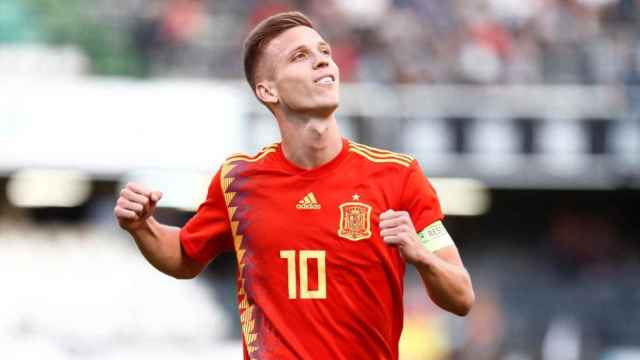 Debut y gol para Dani Olmo, con la selección española absoluta/ EFE