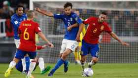 España, en un partido ante Italia | EFE