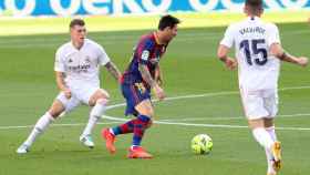 Messi contra el Real Madrid / EFE