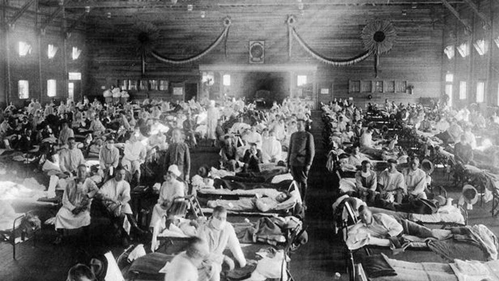 Una imagen de la gripe española de 1918 / Redes