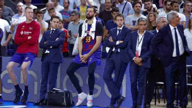 El Barça tras la derrota frente al Real Madrid en la Supercopa / EFE