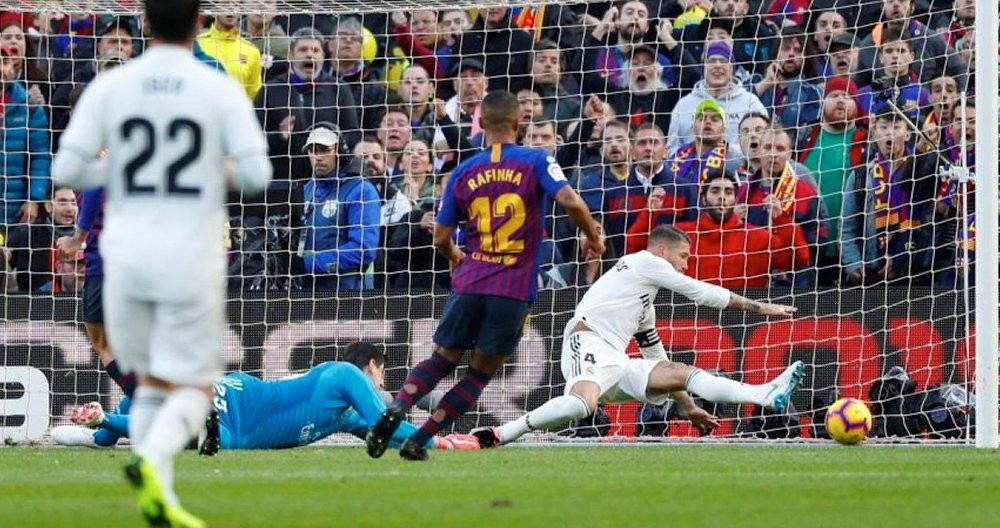 Un momento del clásico Barça-Madrid que ganó el Barcelona por 5 a 1 en la Liga 2018-19 / EFE