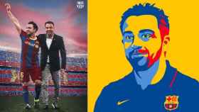 El Barça da la bienvenida a Xavi Hernández con estos dos montajes / CM