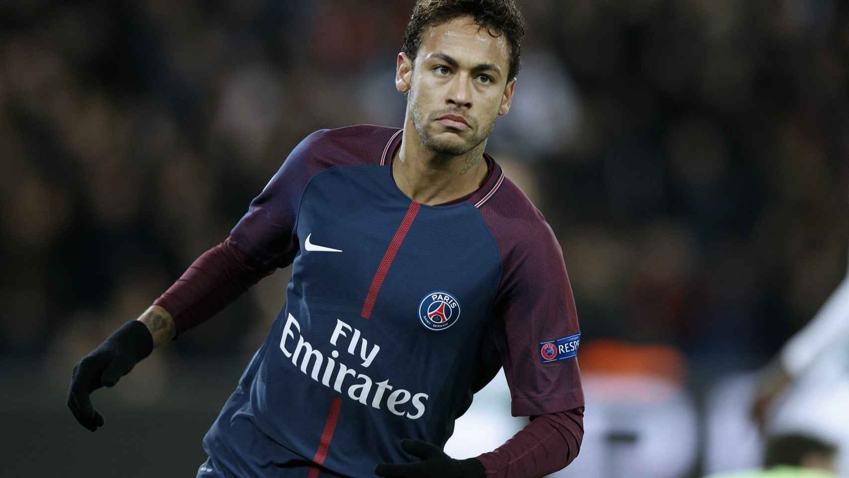 Neymar celebra un gol con el PSG/ EFE