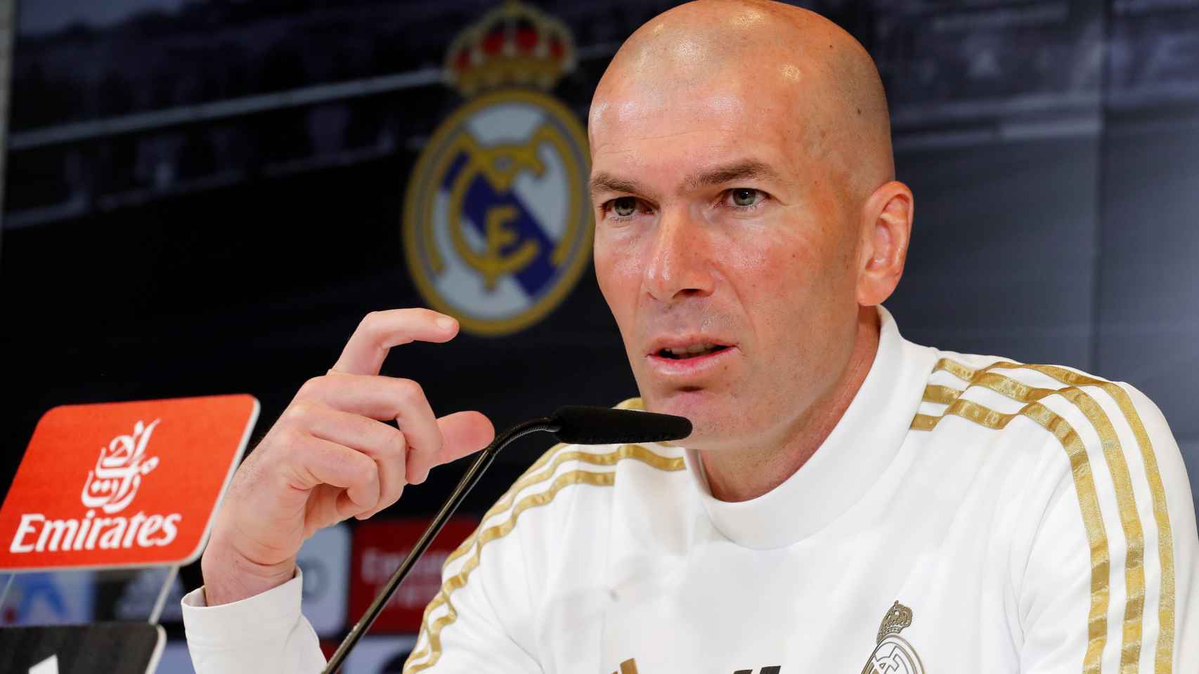 Zidane, en rueda de prensa previa al clásico / EFE