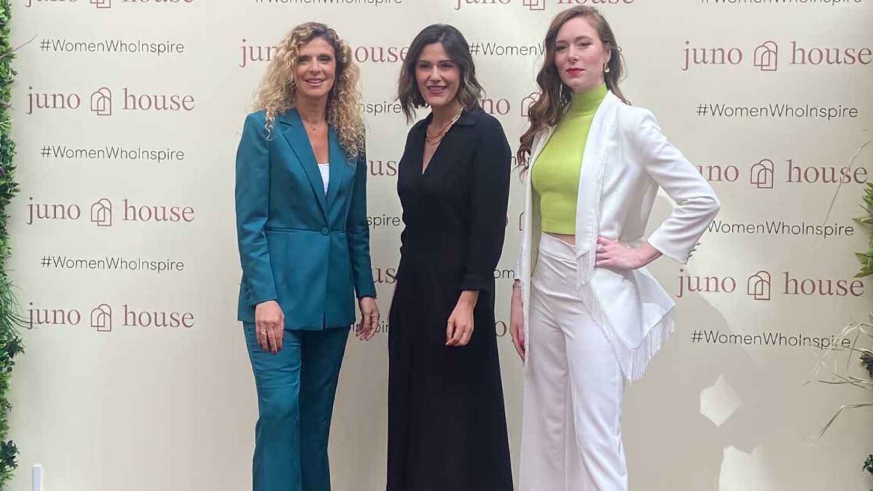 Eva Vila, Natalie Batlle y Liana Grieg, fundadoras de Juno House, el primer club social pensado para mujeres en Barcelona / CG