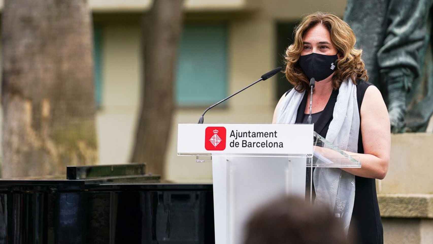 Ada Colau, alcaldesa de Barcelona, en un acto anterior / EP