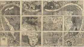 Mapa de Martin Waldseemüller de 1507, el primero en incluir el topónimo  América
