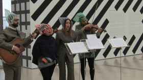 'Performance' musical en el espacio de Martin Creed en el Centro Botín de Santander