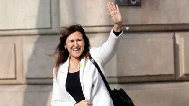 Laura Borràs, presidenta suspendida del Parlament de Cataluña, a su salida del TSJC / QUIQUE GARCÍA - EFE