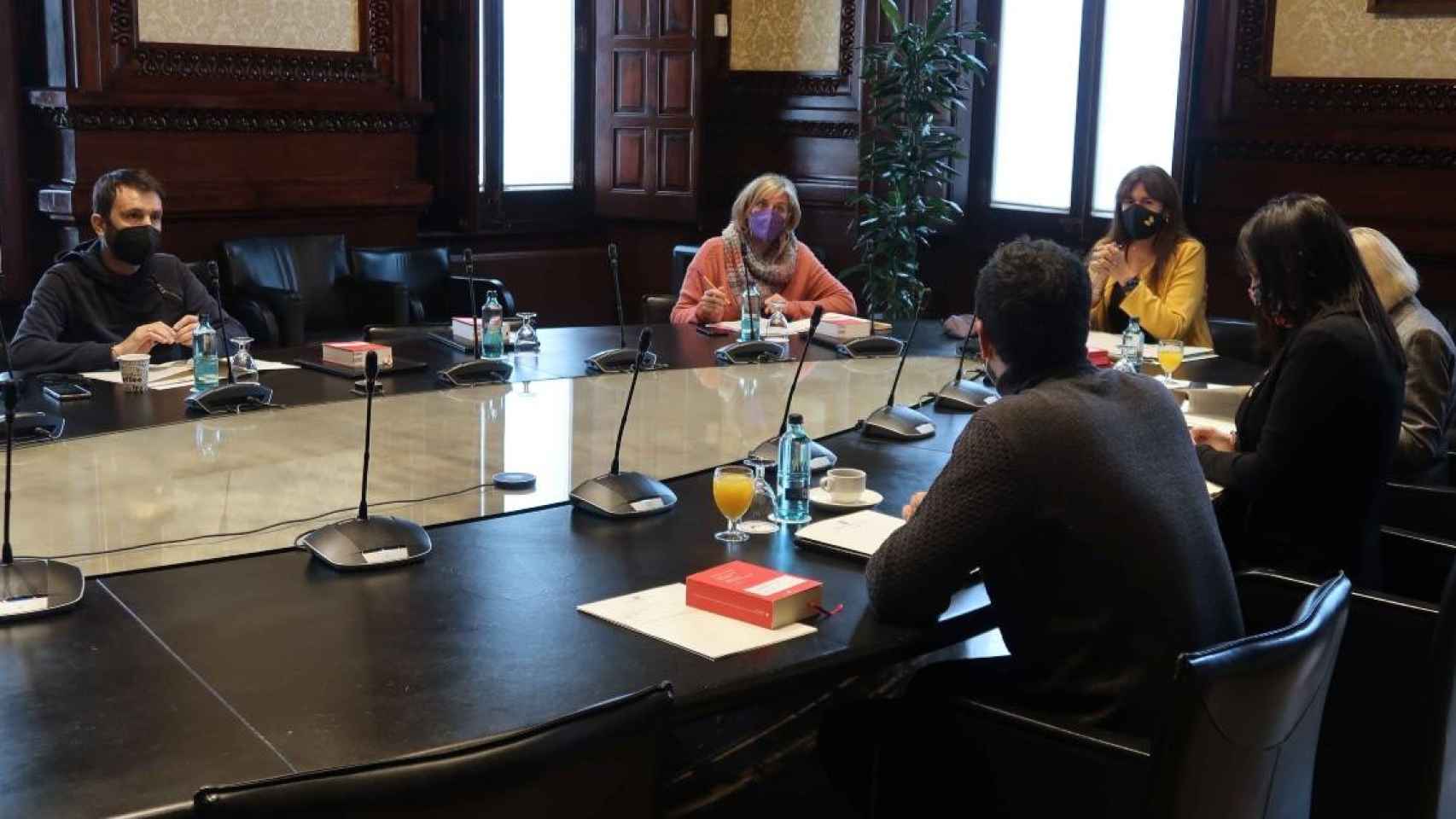 Reunión de la Mesa del Parlament, en una imagen de archivo / EP