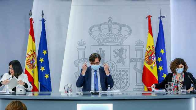 Salvador Illa, tras el Consejo Interterritorial de Salud / EUROPA PRESS