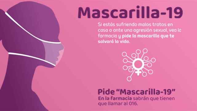 Campaña 'Mascarilla-19' para canalizar casos de maltrato en las farmacias