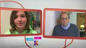 El presidente de la Generalitat Quim Torra en el programa infantil 'InfoK' de TV3 / CCMA