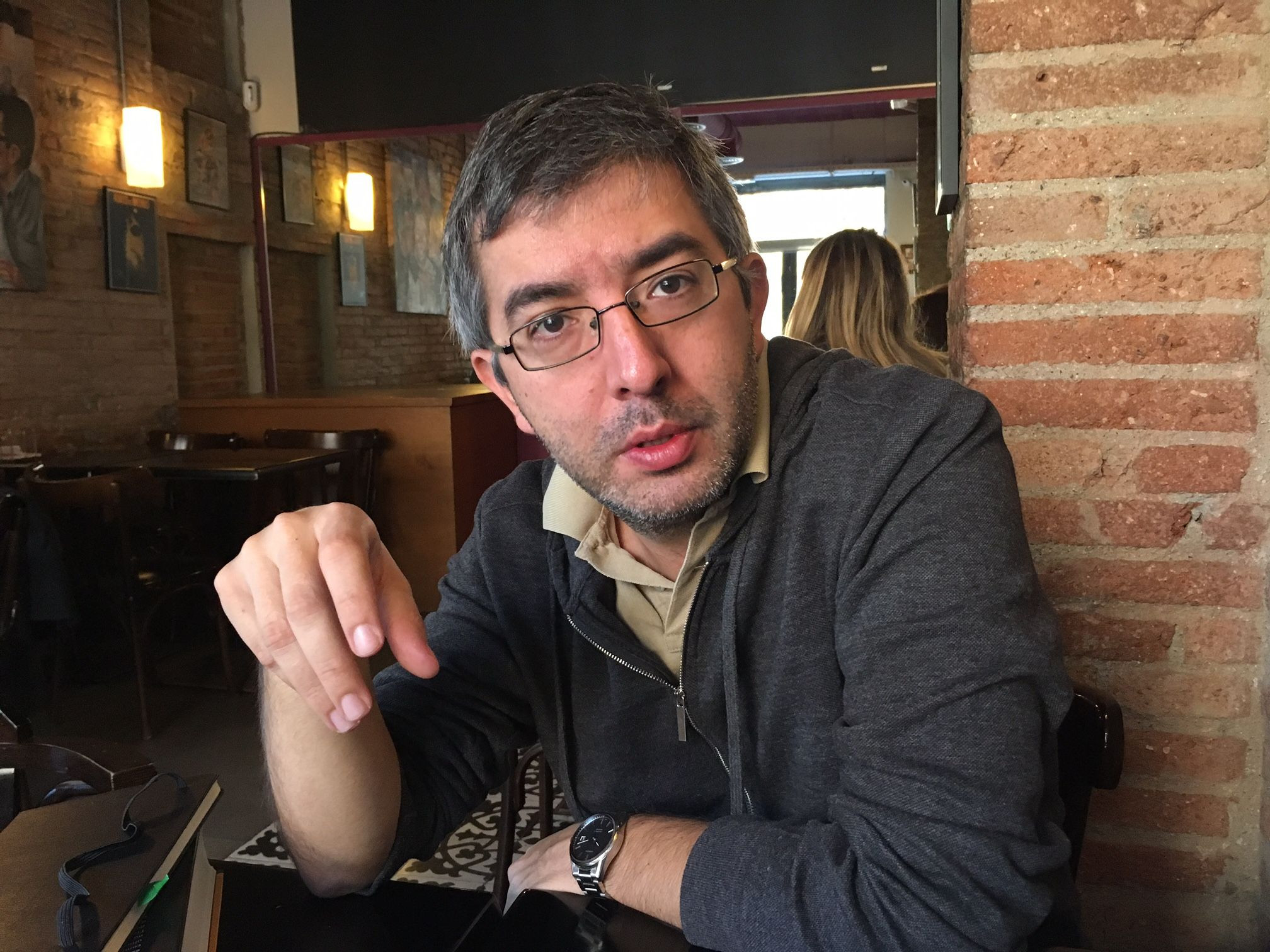 Jordi Amat, autor de La confabulació dels irresponsables, una crítica a la lucha entre CDC y ERC, con reproches también a la actitud del PP desde la elaboración del Estatut / GB