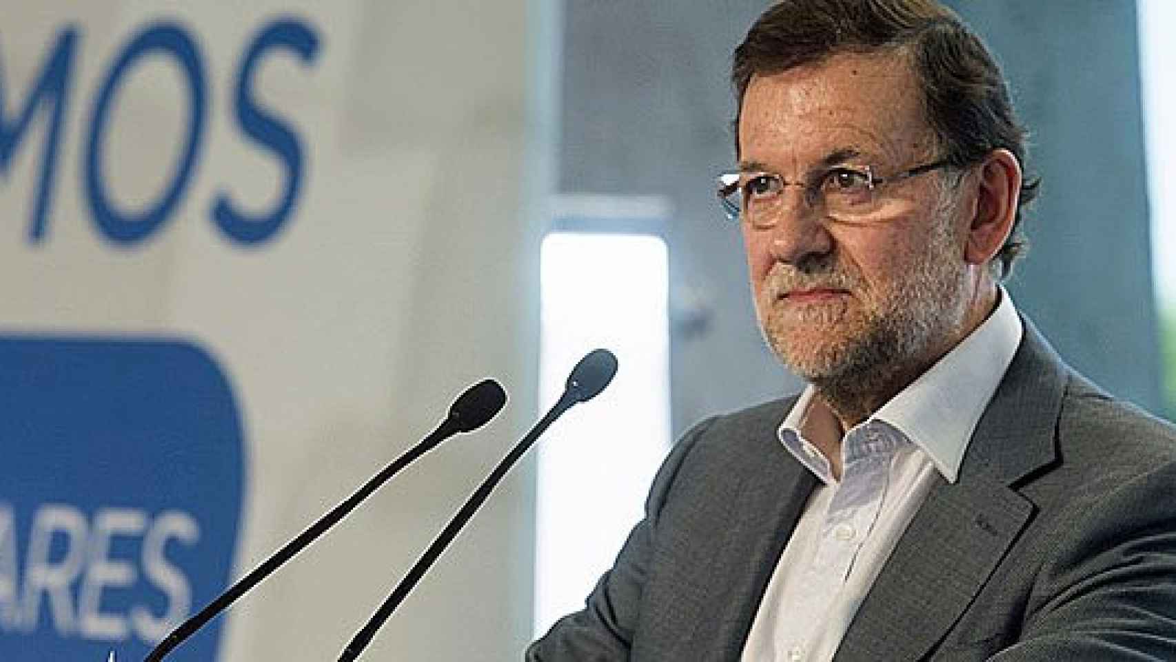 El presidente del Gobierno, Mariano Rajoy, durante la Escuela de Verano del PP