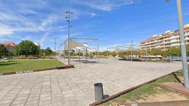 Parc sobre les Vies, parque de Lleida en el que habrían tenido lugar los abusos sexuales / GOOGLE STREET VIEW
