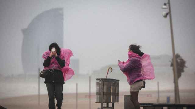 Jornada de fuertes lluvias en Barcelona / DAVID ZORRAKINO - EUROPA PRESS