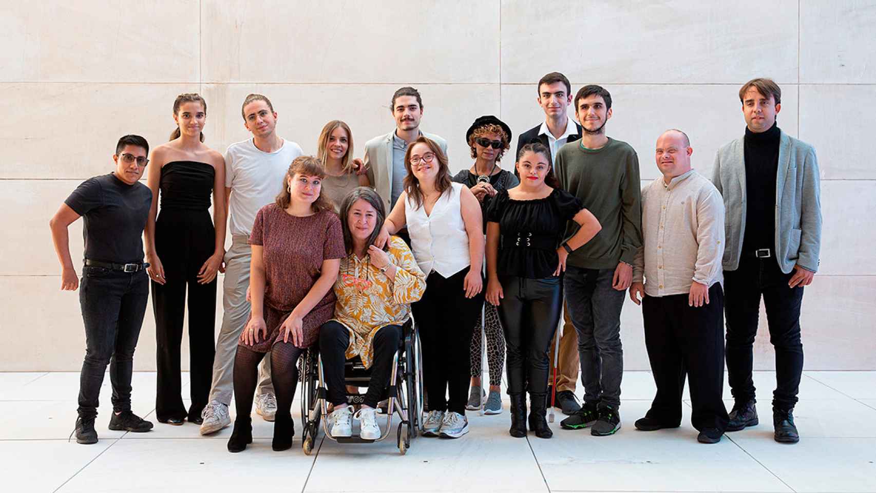 Los artistas con discapacidad becados por la Fundación Grupo SIFU para continuar sus estudios / CEDIDA