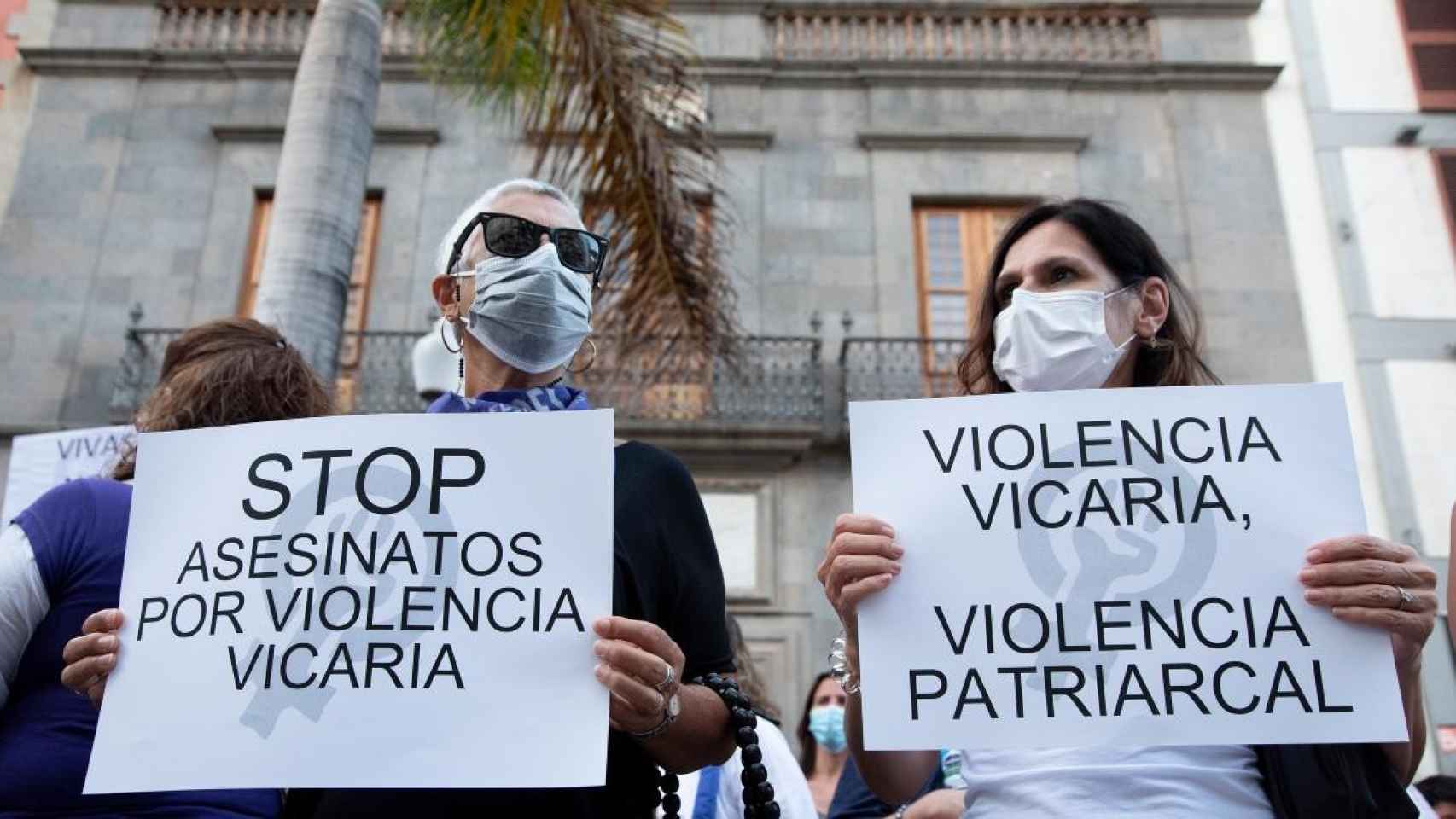 Manifestación contra la violencia vicaria en Tenerife (Islas Canarias) / EP