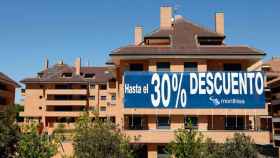 Viviendas en venta en una urbanización en Madrid.