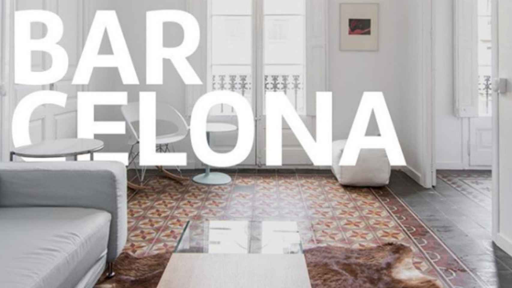 Un piso ofrecido por el portal Uniplaces para estudiantes Erasmus en el centro de Barcelona.