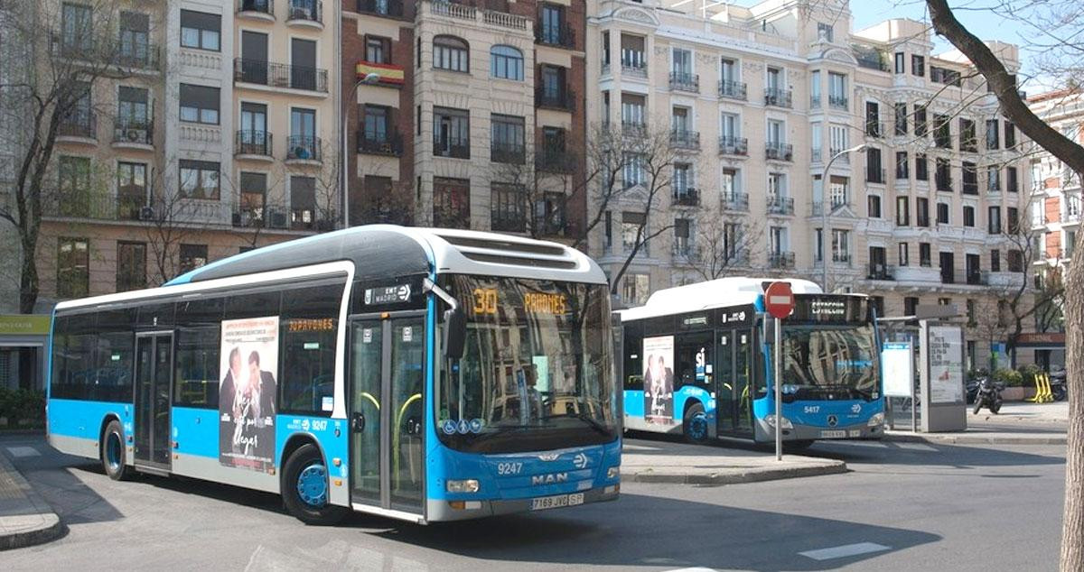 Autobuses de Madrid / EUROPA PRESS