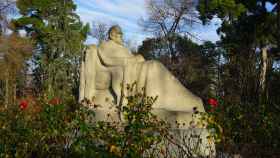Estatua de Benito Pérez Galdós en el Parque del Retiro de Madrid / YOLANDA CARDO