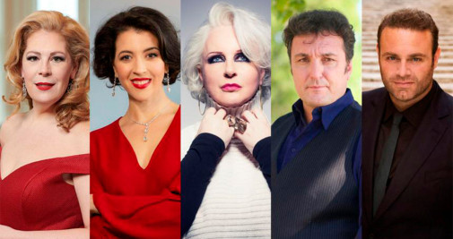 Sondra Radvanovsky, Lisette Oropesa, Iréne Theorin, Ludovic Tézier y Joseph Calleja, los principales protagonistas del concierto del 175 aniversario / LICEU