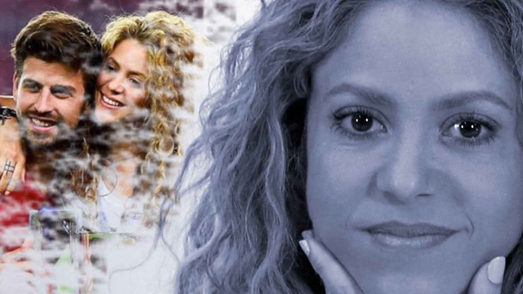 Shakira y Gerard Piqué / FOTOMONTAJE DE CULEMANÍA