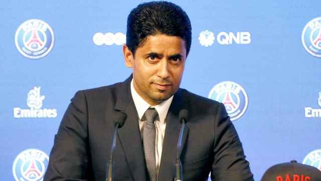 Nasser Al Khelaifi en un encuentro del PSG / EFE