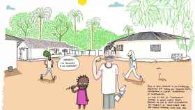 'La Escuela', el cómic solidario de Javier Royo para construir un colegio en Senegal