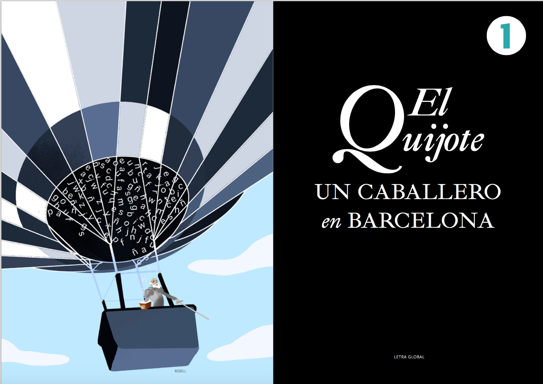 Portadilla del monográfico de 'Letra Global' dedicado al Quijote, cervantes y sus periferias