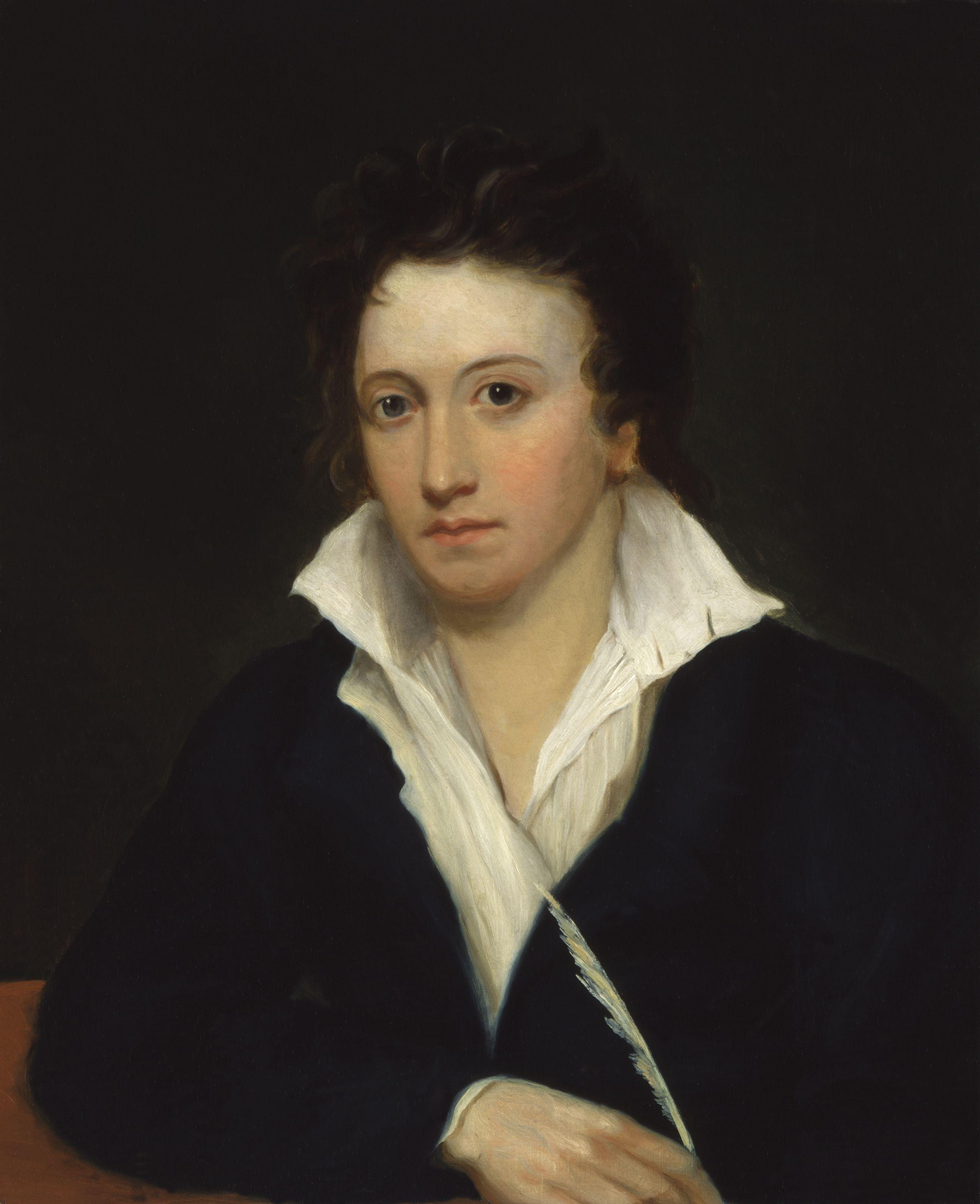 Retrato del poeta Percy Bysshe Shelley / ALFRED CLINT