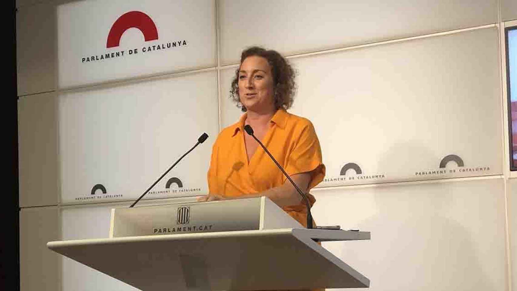 Alícia Romero (PSC), portavoz de PSC-Units en el Parlament, ha analizado el discurso de Pere Aragonès