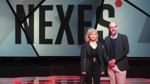 Mònica Terribas y Jordi Basté, conductores del programa 'Nexes' de TV3 / CCMA