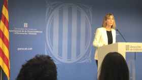 La líder del grupo parlamentario de Catalunya en Comú-Podem, Jessica Albiach, valora la nueva fiscalidad catalana pactada con la Generalitat / CG