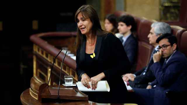 Laura Borràs, diputada de JxCat, en el Congreso / CG