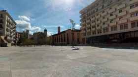 Plaza de la Constitución, ahora del Uno de Octubre, en Girona / CG
