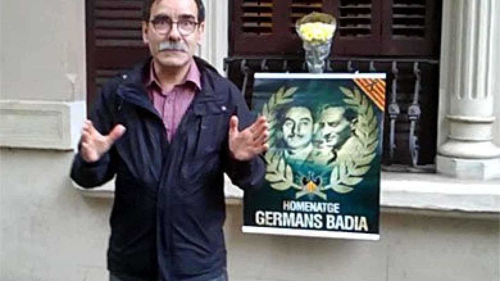 El historiador Lluís Duran, en el homenaje a los hermanos Badia
