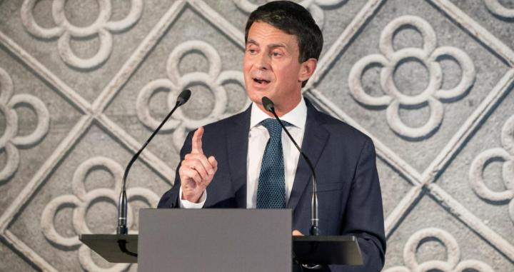 Imagen de Manuel Valls, candidato de una plataforma amplia a la alcaldía de Barcelona en 2019 / EFE