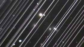 Huella de satélites Starlink en un telescopio / VICTORIA GIRGIS - LOWELL OBSERVATORY