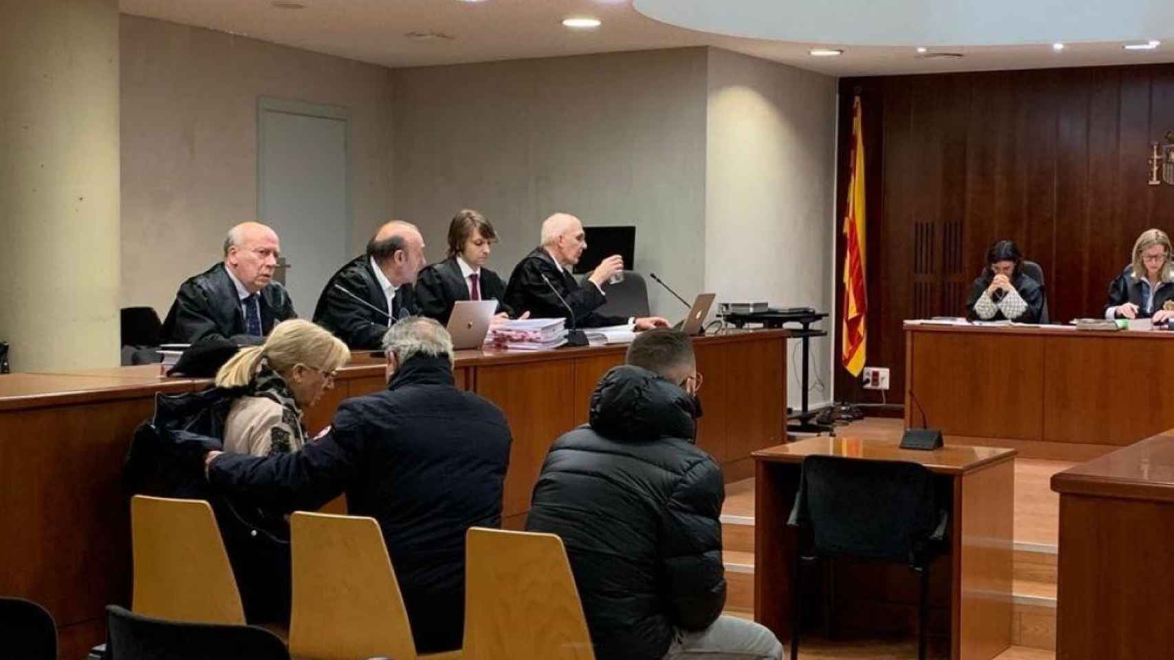 Un momento del juicio por estafas a aseguradoras en Lleida / EP