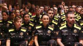 Imagen de una promoción de agentes de la Guardia Urbana de Barcelona / AJUNTAMENT DE BCN