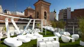 Terraza del Gymage Lounge Resort en Madrid