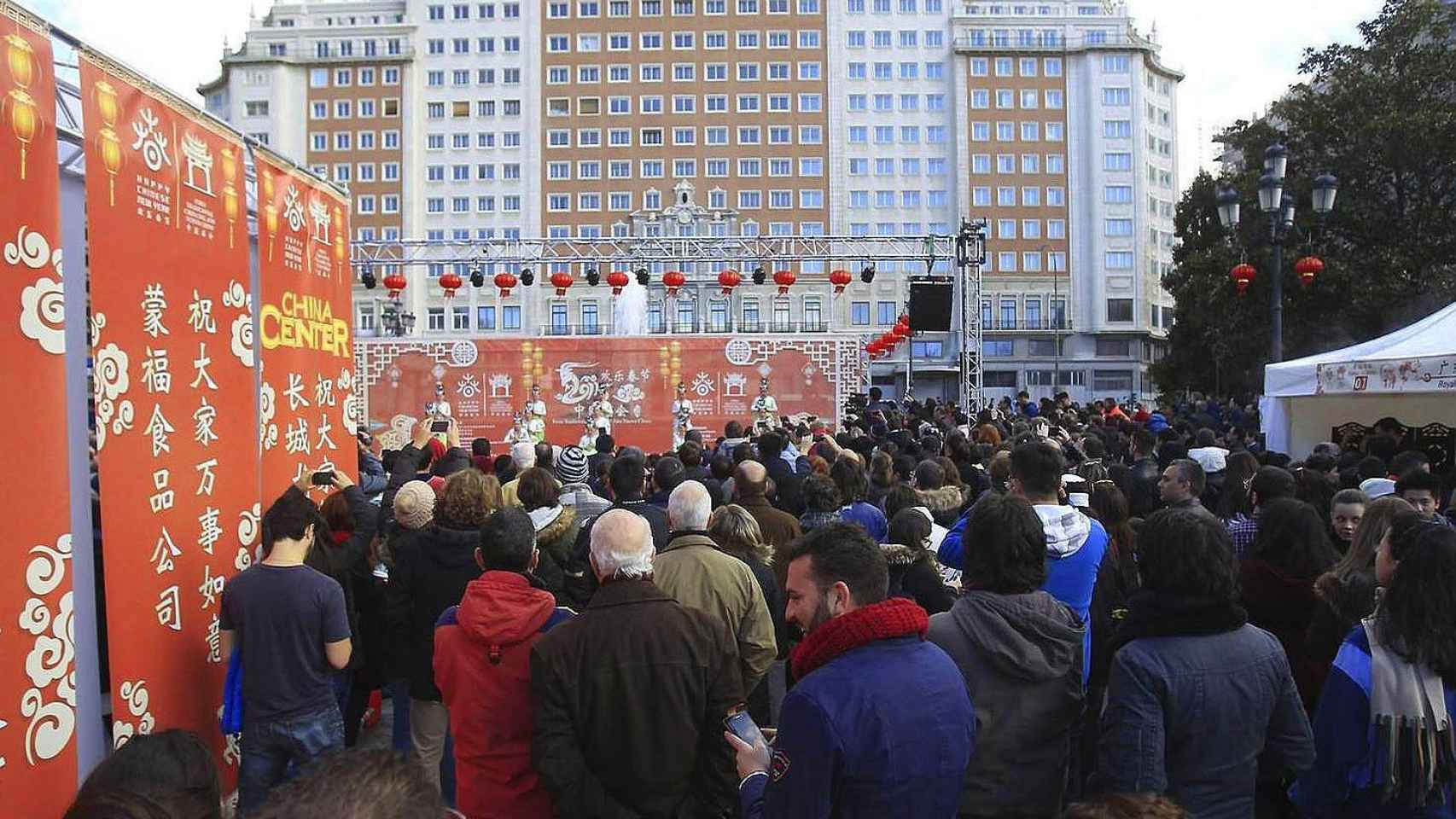 Imagen de la celebración del Año Nuevo chino en Madrid el año pasado