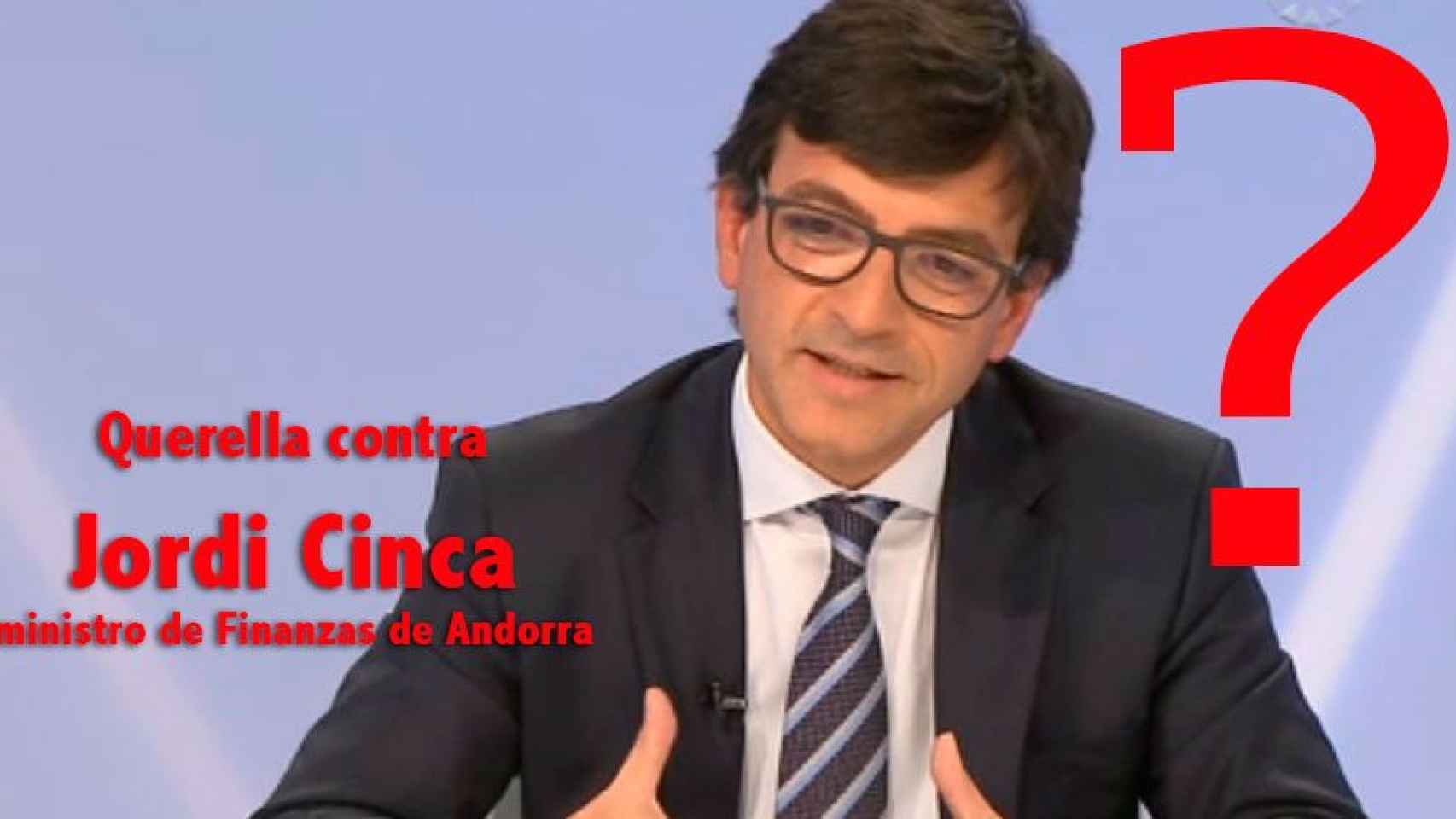 Jordi Cinca, ministro de Finanzas del Principado de Andorra.