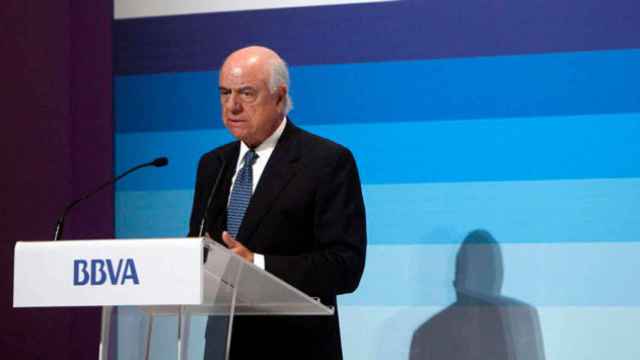 El presidente del BBVA, Francisco González / EFE